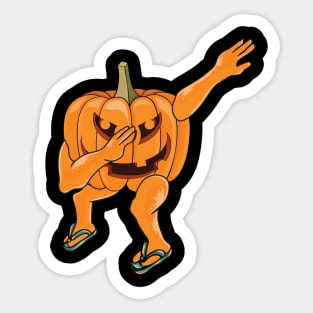 Twerking Pumpkin Sticker